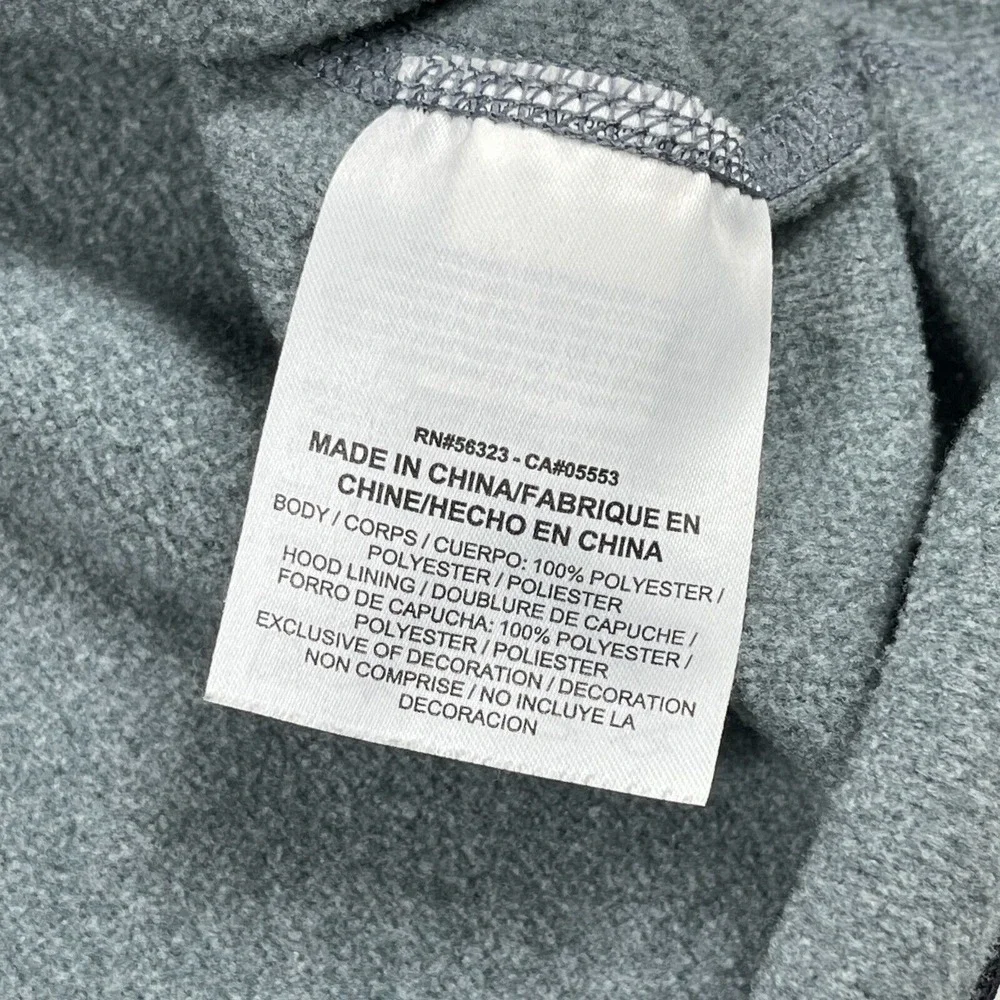 Nike Sweatshirt Womens Large Gray Black Dri Fit Pullover Training Hoodie Casual‎